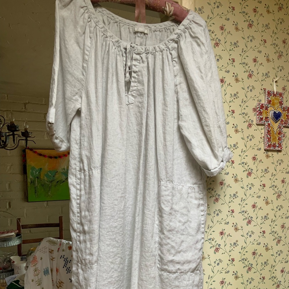 CP Shades Light Gray Dress